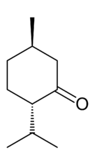l-メントンの化学構造