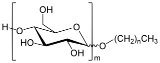アルキルグリコシドの化学構造