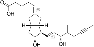 イロプロストの化学構造