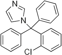 クロトリマゾールの化学構造