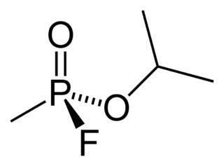 サリンの化学構造