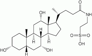 タウロコール酸の化学構造