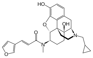 ナルフラフィンの化学構造