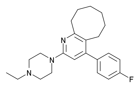 ブロナンセリンの化学構造