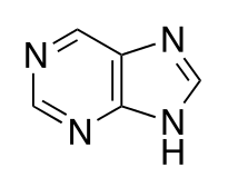 プリン（プリン骨格）の化学構造
