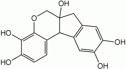 ヘマトキシリンの化学構造