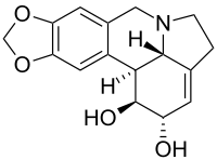 リコリンの化学構造