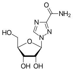 リバビリンの化学構造