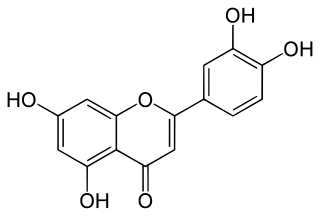 ルテオリンの化学構造