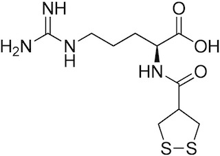 アスパラプチンAの化学構造