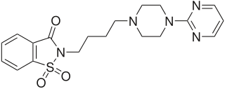 イプサピロンの化学構造