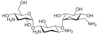 カナマイシンAの化学構造