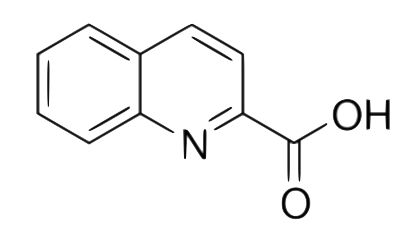 キナルジン酸の化学構造