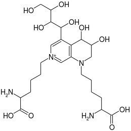 クロスリンの化学構造