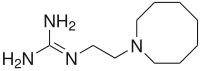 グアネチジンの化学構造