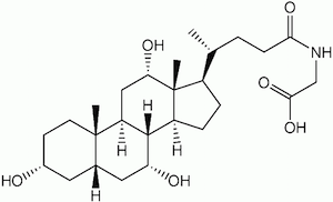 グリココール酸の化学構造