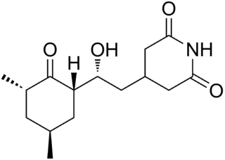 シクロヘキシミドの化学構造