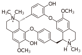 ツボクラリンの化学構造