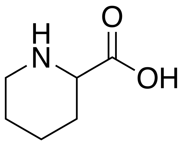 ピペコリン酸の化学構造