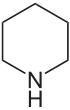 ピペリジンの化学構造