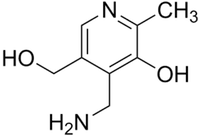 ピリドキサミンの化学構造