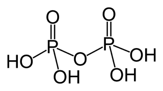 ピロリン酸（二リン酸）の化学構造