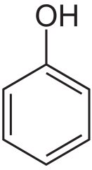 フェノールの化学構造