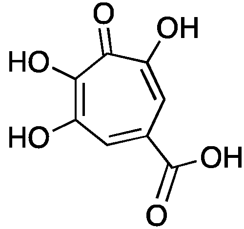 プベルル酸の化学構造