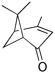 ベルベノンの化学構造