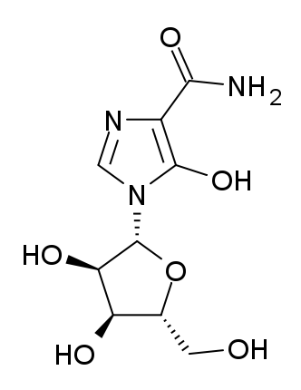 ミゾリビンの化学構造