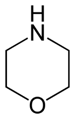 モルホリンの化学構造