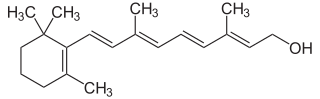 レチノールの化学構造