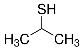 2-プロパンチオールの化学構造
