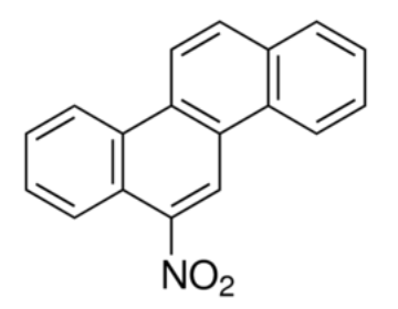 6-ニトロクリセンの化学構造